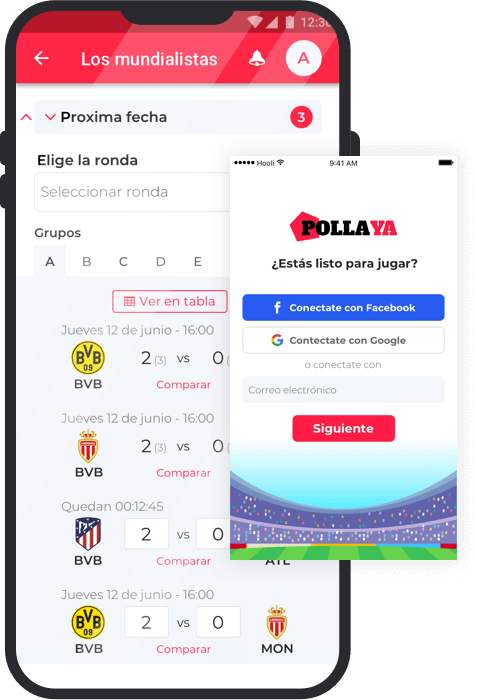 Descarga la App de Pollaya Mundial Qatar 2022